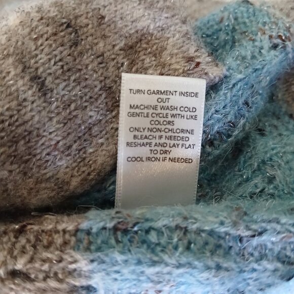 Christopher & Banks Striped Cardigan Knit Sweater | Women's Petite XL - Picture 5 of 5